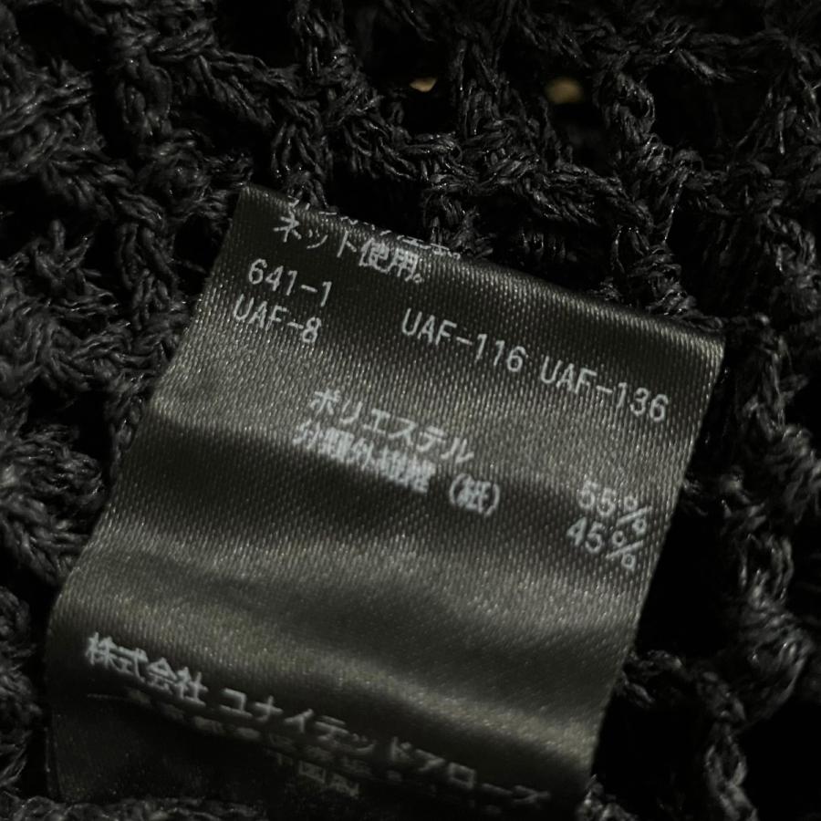 BEAUTY&YOUTH UNITED ARROWS - roku 6 メッシュ フリンジ ノースリーブ ニット ロクビューティアンドユース 6(ROKU) BEAUTY＆YOUTH メッシュフリンジ