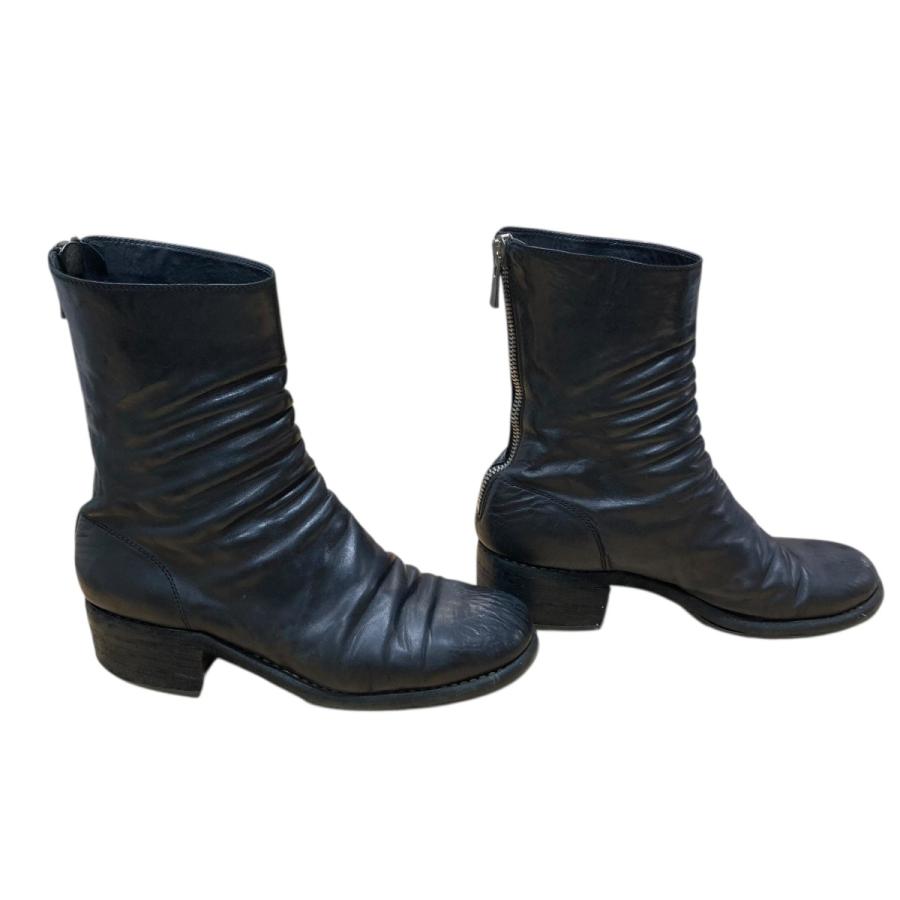 GUIDI（グイディ） GUIDI 988 バックジップブーツ 988 ブラック サイズ