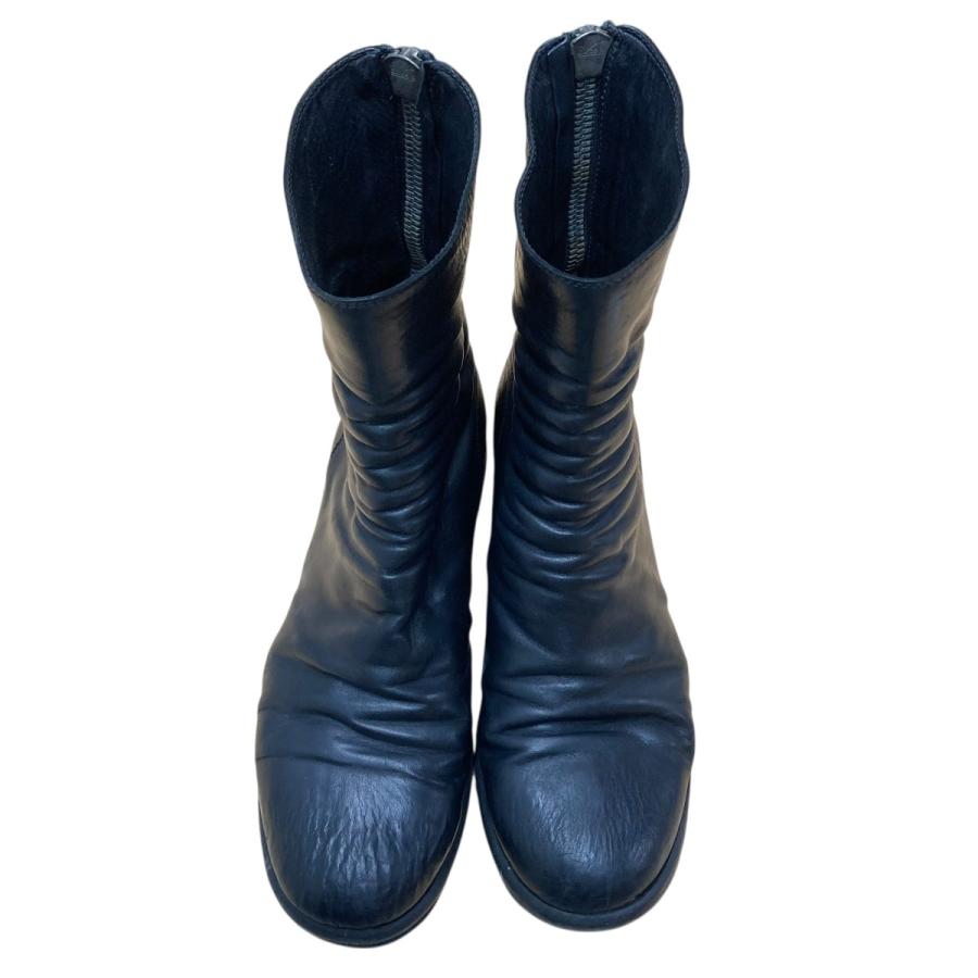 GUIDI（グイディ） GUIDI 988 バックジップブーツ 988 ブラック サイズ