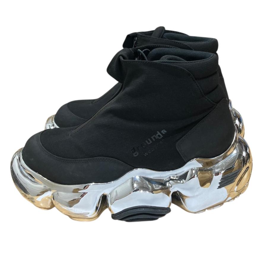 【Grounds】Moopie Weather Chrome(39/25cm) MOOPIE WEATHER CHROME SCRATCH - BLACK / CHROME (ムーピー ウェザー