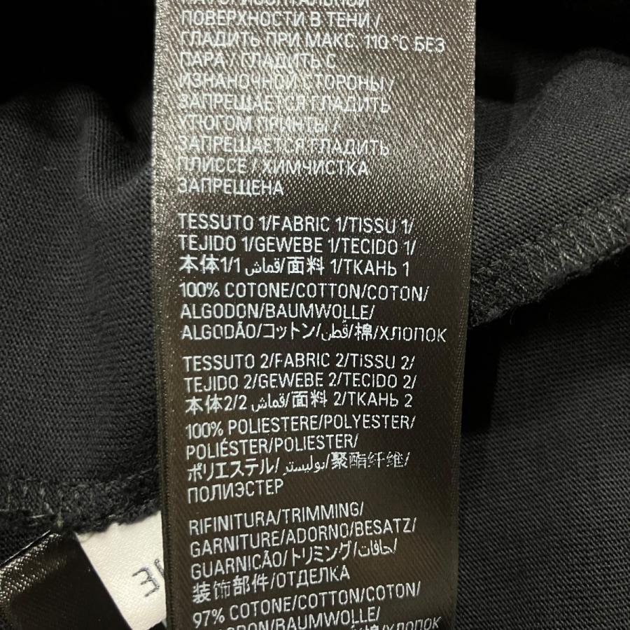 バレンシアガ BALENCIAGA Tシャツドッキングプリーツワンピース ブラック サイズ：36_6