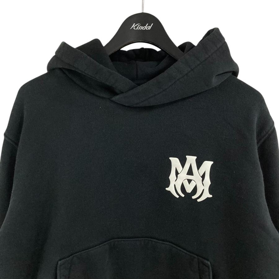 AMIRI ロゴパーカー　M AMIRI logo-print Cotton Hoodie | Black | FARFETCH CA