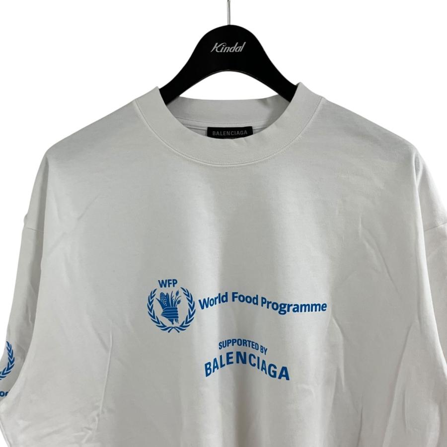 BALENCIAGA（バレンシアガ） ラージフィットロゴプリントTシャツ 