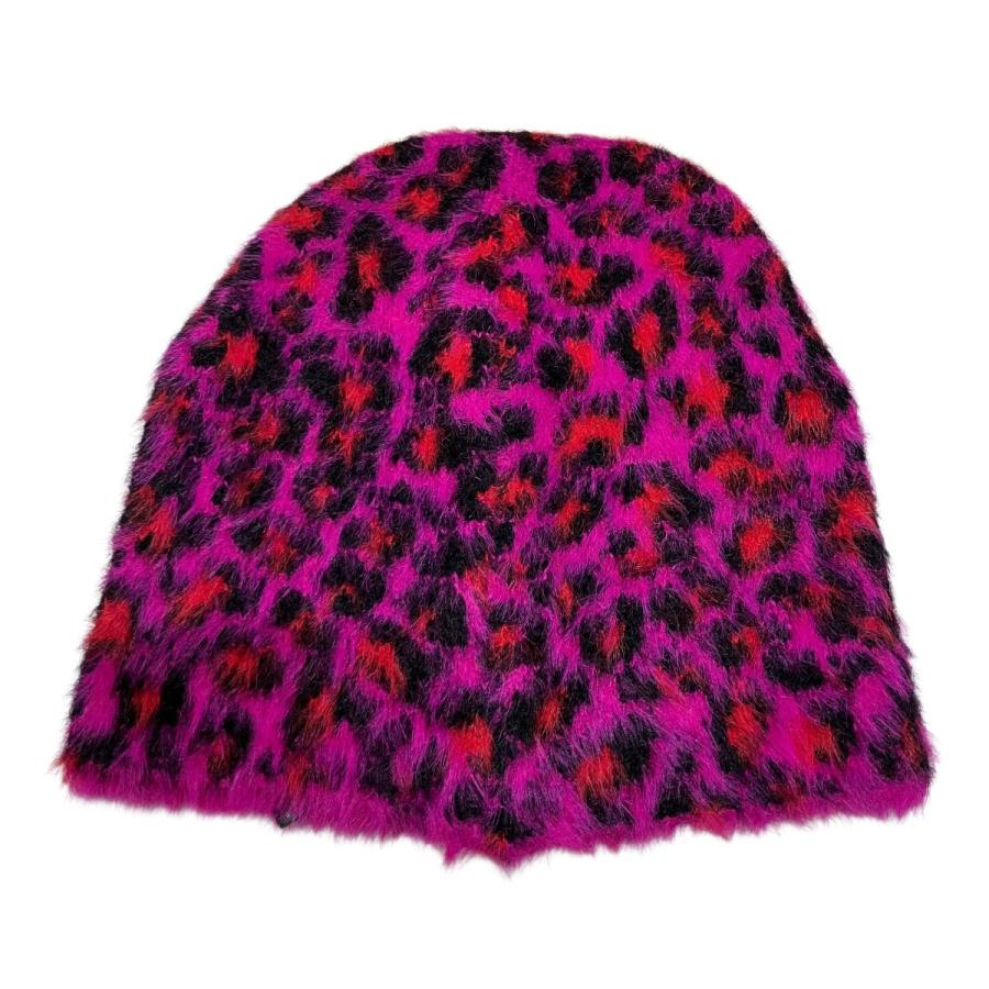 STUSSY（ステューシー） 【値下げ】stussy レオパードニットキャップ