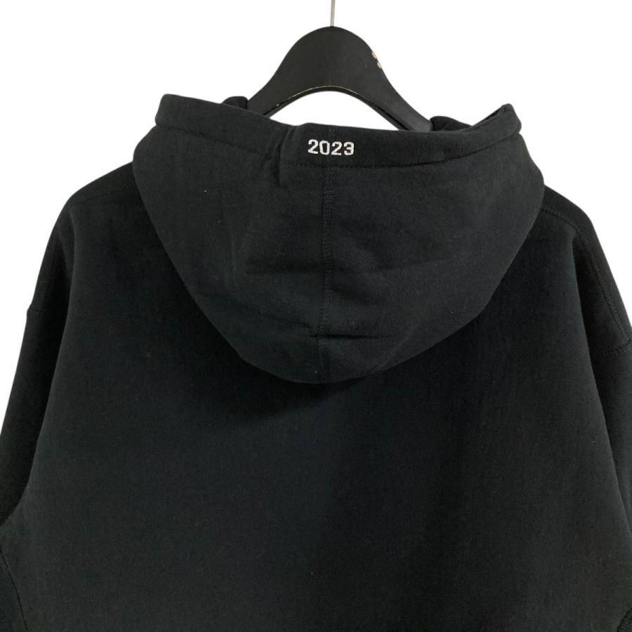 【希少XLサイズ】シュプリーム モーションロゴ 肉厚プルオーバーパーカー 黒 Supreme シュプリーム モーション ロゴ スウェット パーカーSS23