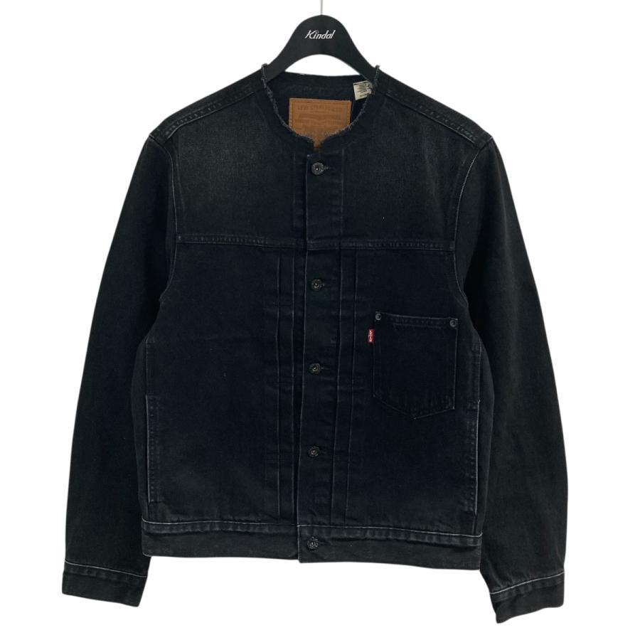 Levis PReMIUM 【値下げ】LEVI'S TYPE-1 デニムノーカラージャケット