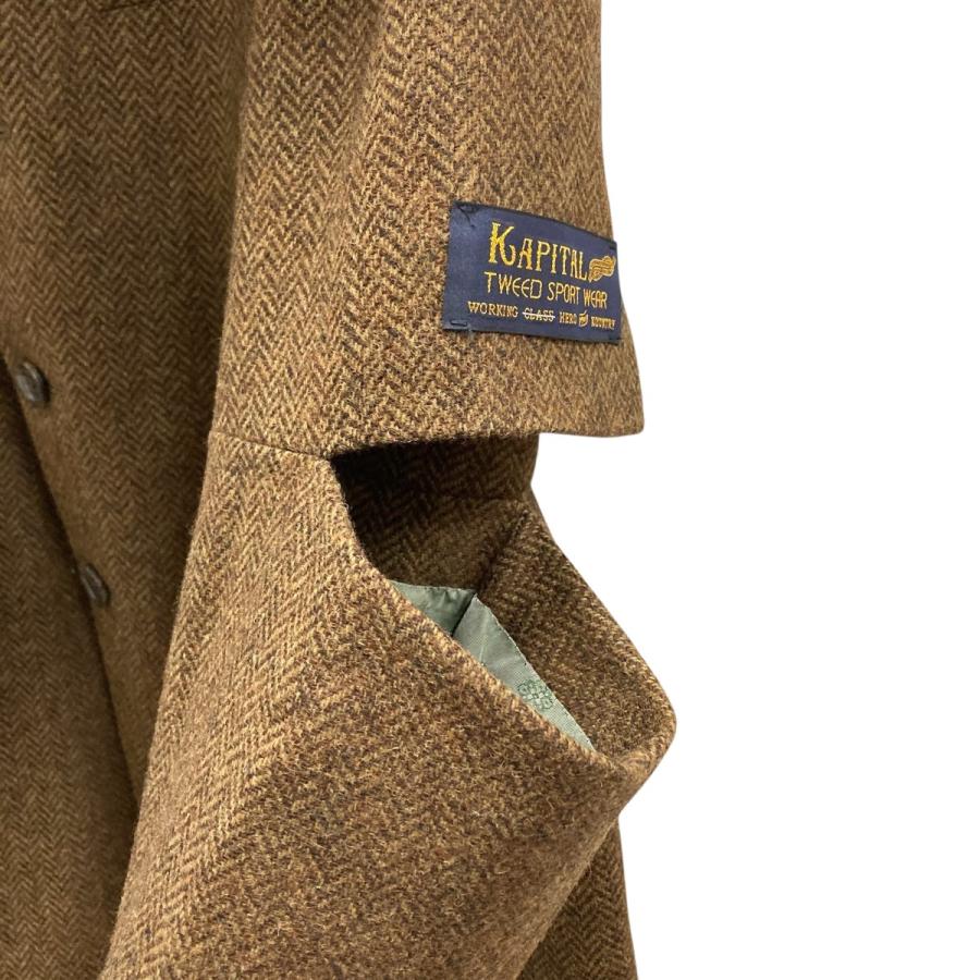 KAPITAL（キャピタル） ヘリンボンツィード カットアウトエルボー