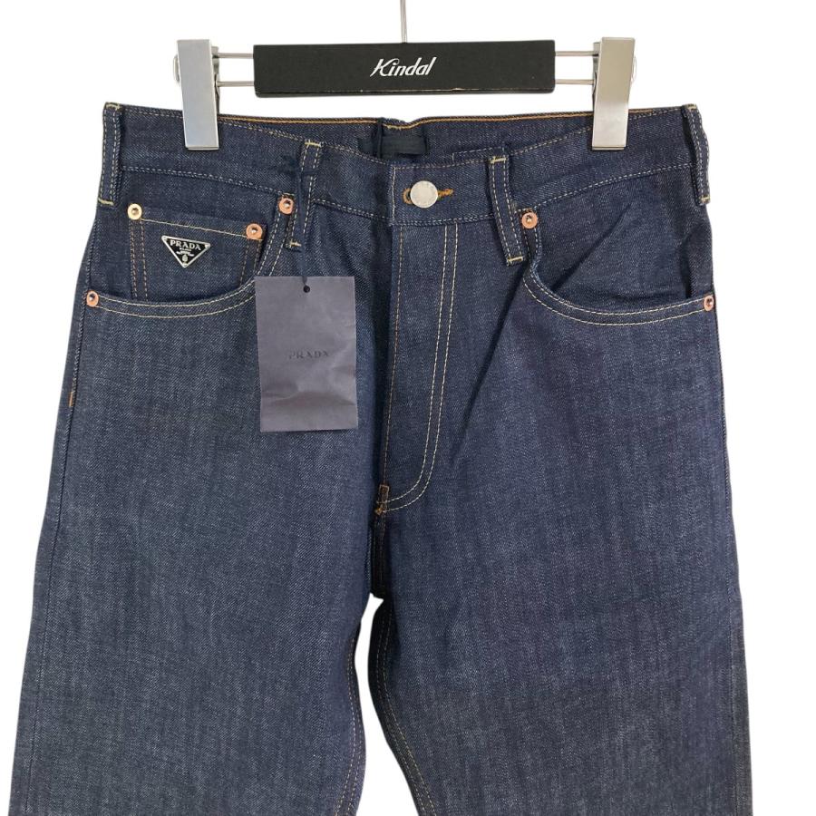 PRADA（プラダ） トライアングルロゴ デニムパンツ サイズ：28 