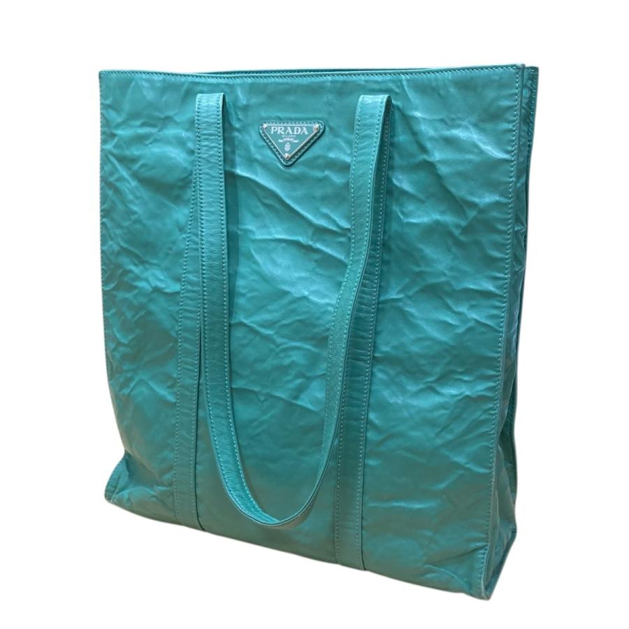 PRADA（プラダ） ナッパレザー アンティークトートバッグ ライト