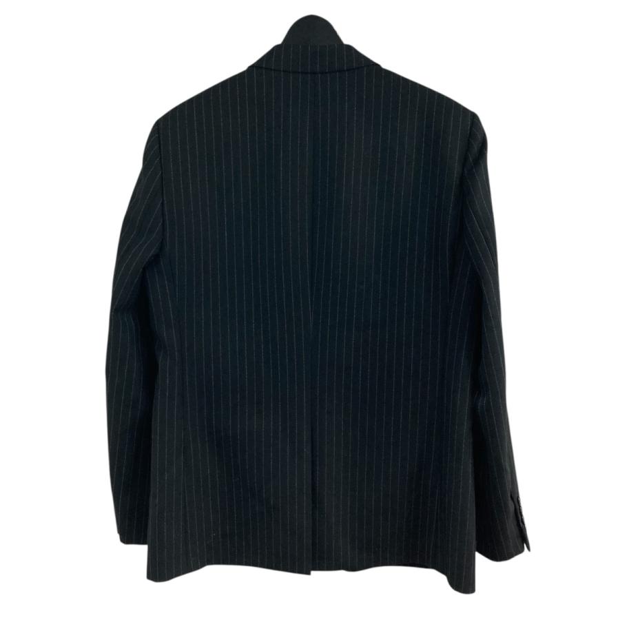 サンローランパリ Saint Laurent Paris ストライプウールテーラード