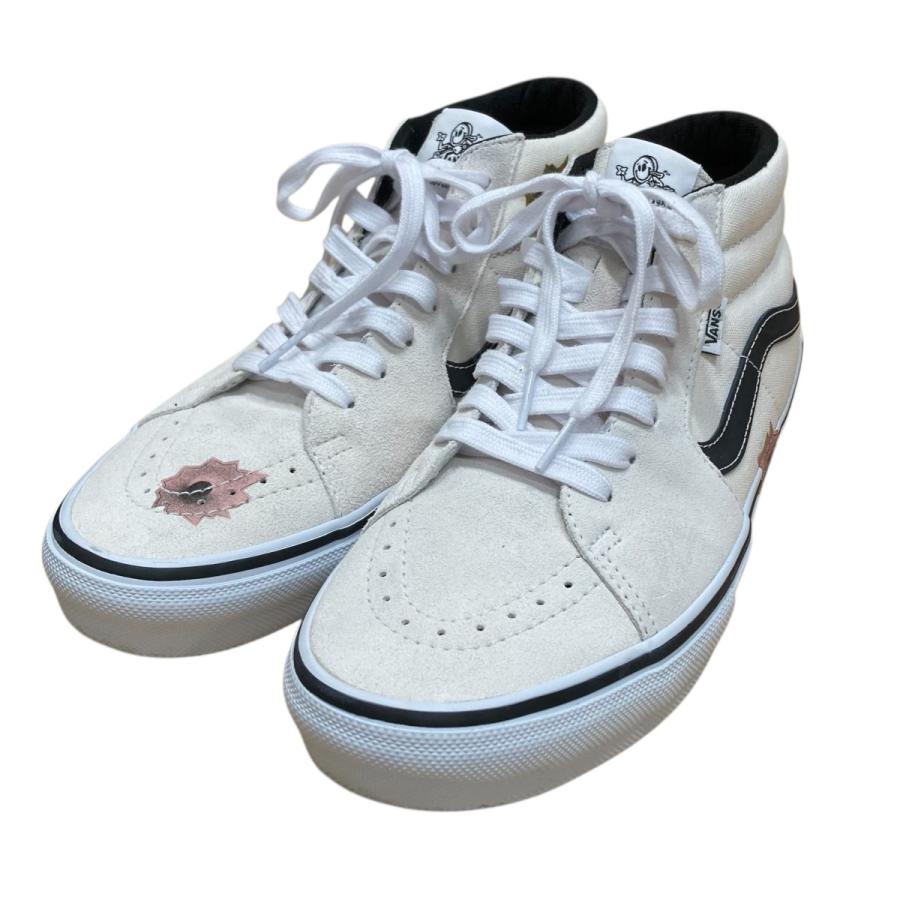 値下げ】VANS×Supreme ミドルカットスニーカー VN0A5KS1CRM ホワイト