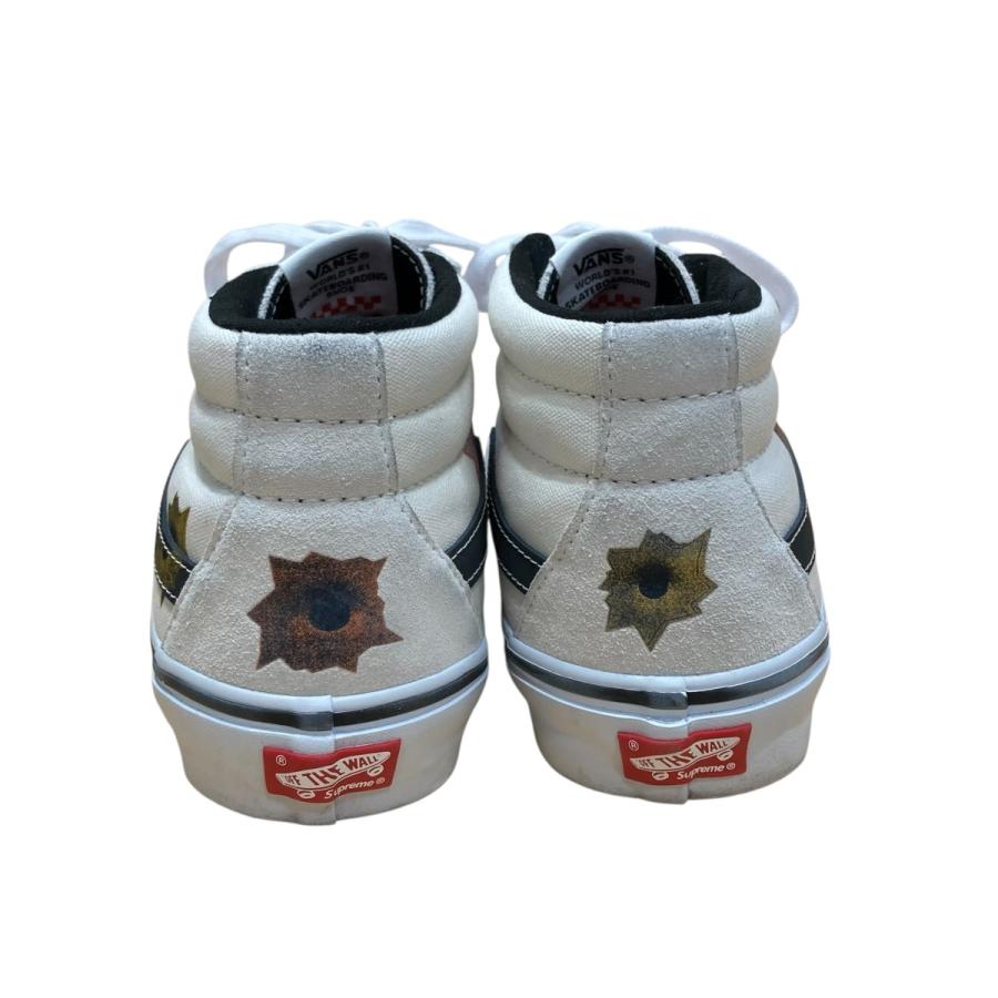 値下げ】VANS×Supreme ミドルカットスニーカー VN0A5KS1CRM ホワイト