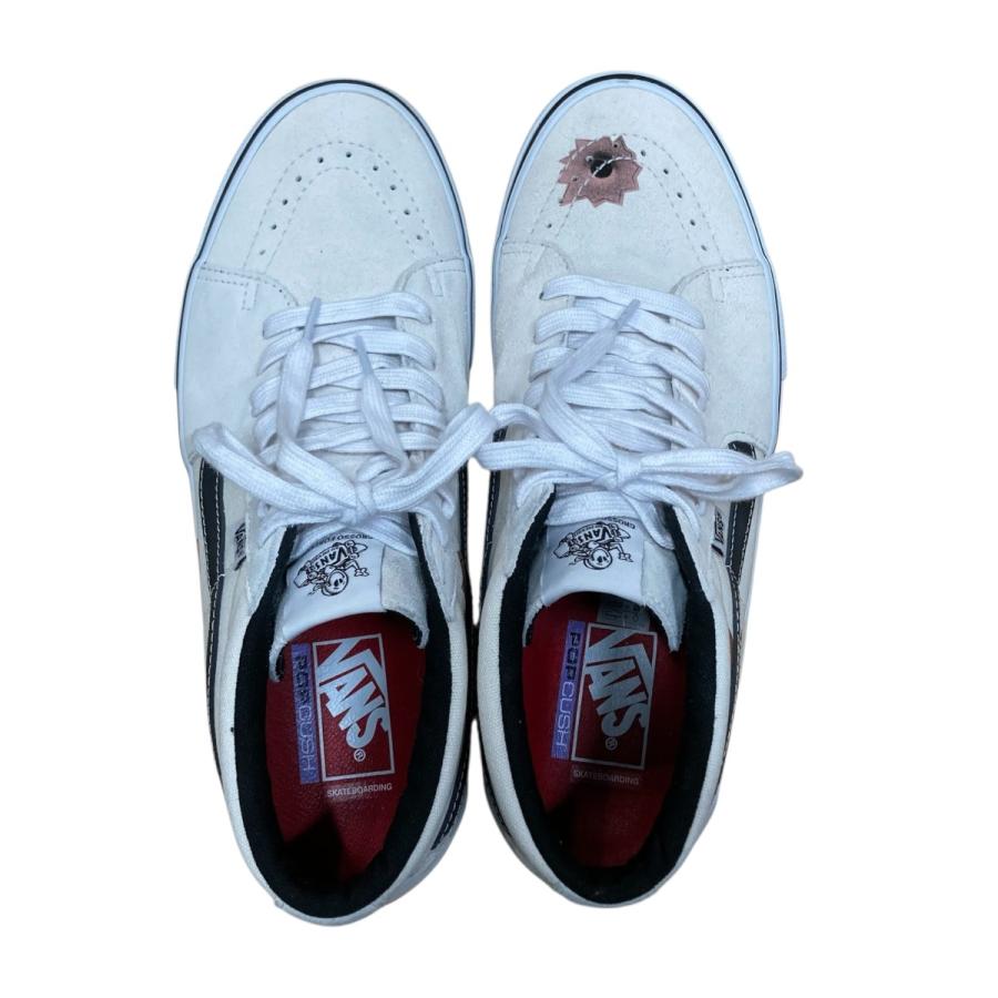 値下げ】VANS×Supreme ミドルカットスニーカー VN0A5KS1CRM ホワイト
