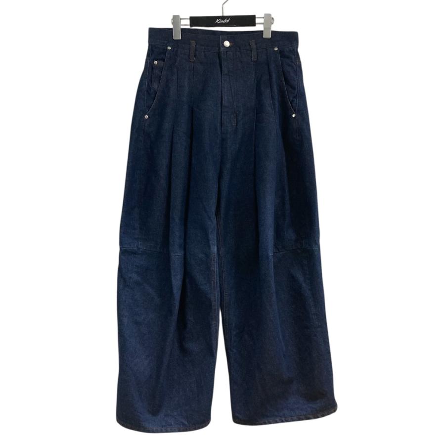SHINYAKOZUKA（シンヤコヅカ） タックワイドデニムパンツ 2402SKI34