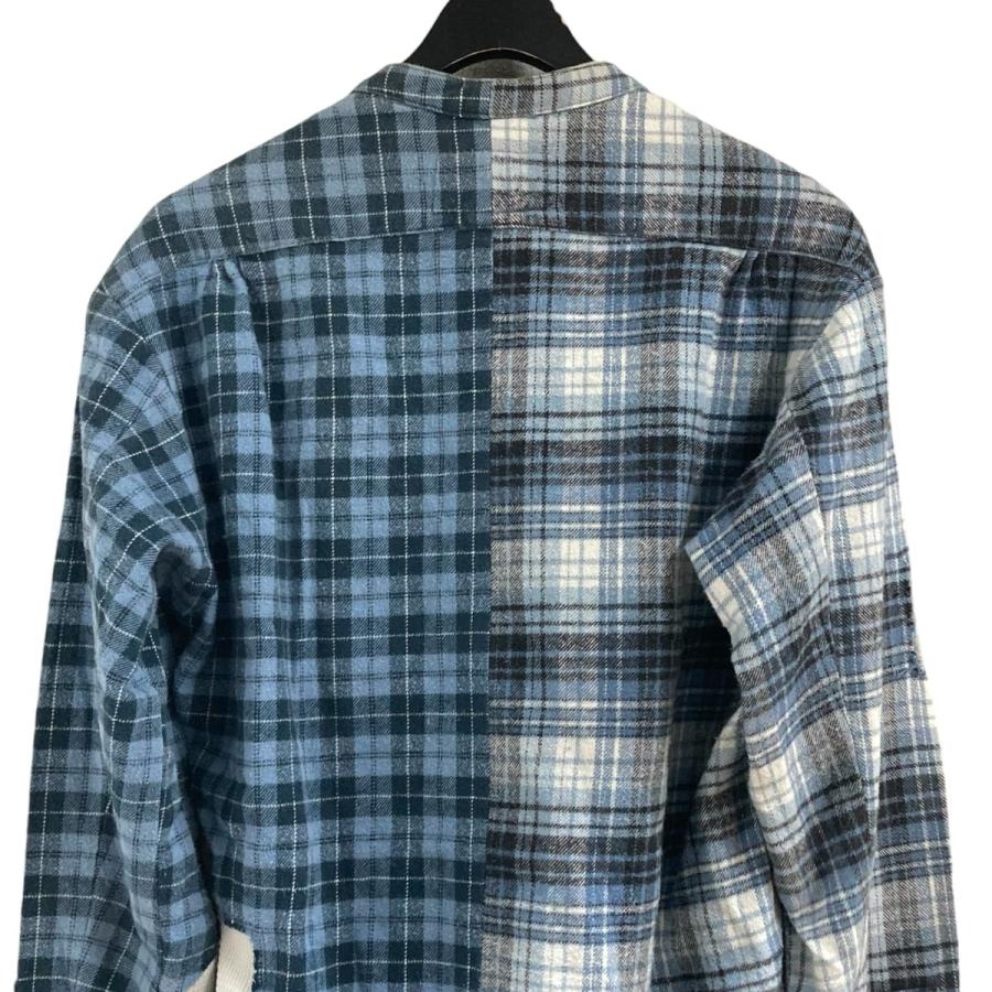 グレッグローレン GREG LAUREN FLANNEL STUDIO SHIRT シャツ スカイ