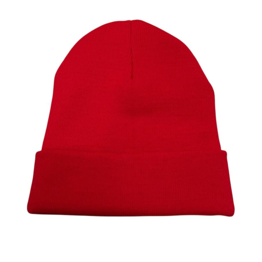 クロムハーツ ニット帽 赤 CHROME HEARTS 赤 ニット帽 ビーニー 関税込 Chrome Hearts Watch Cap