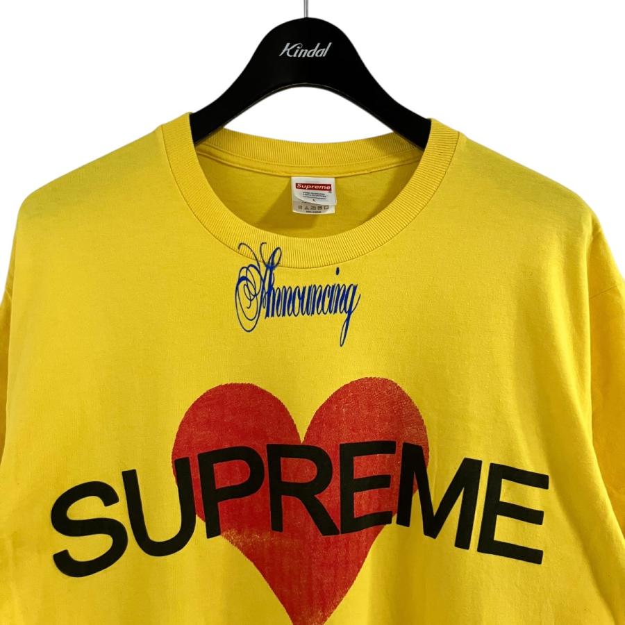 Supreme プリントTシャツ Lサイズ Supreme（シュプリーム） プリントTシャツ イエロー サイズ：L