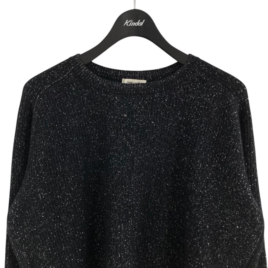 サンローランパリ Saint Laurent Paris 厚手ニット ブラック サイズ