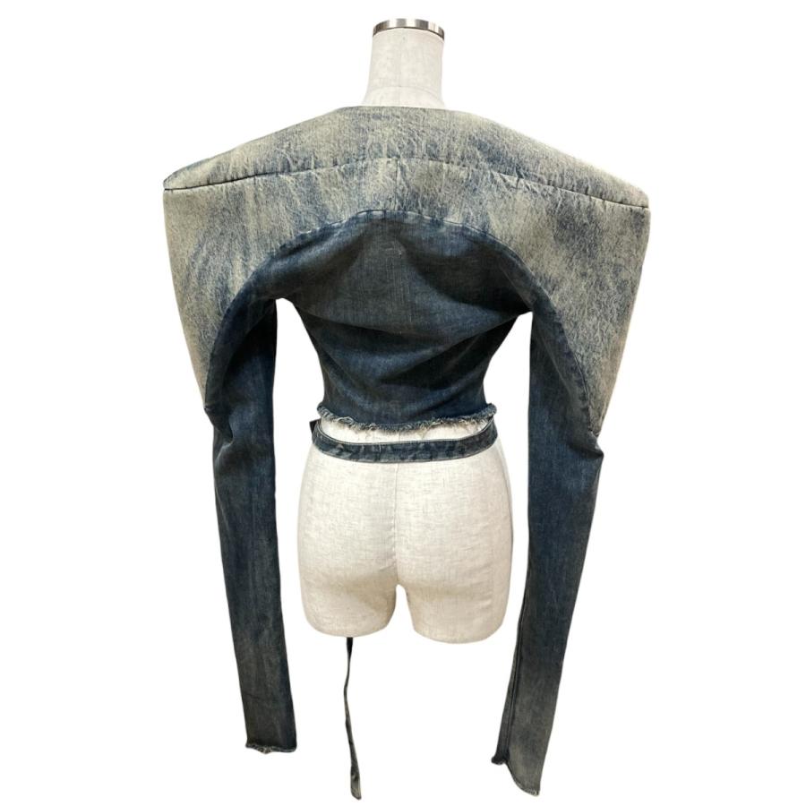 Rick Owens（リック・オウエンス） デニムタイトジャケット インディゴ