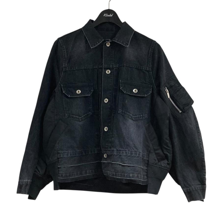 sacai（サカイ） 「Denim x Nylon Twill Jacket」 ナイロン