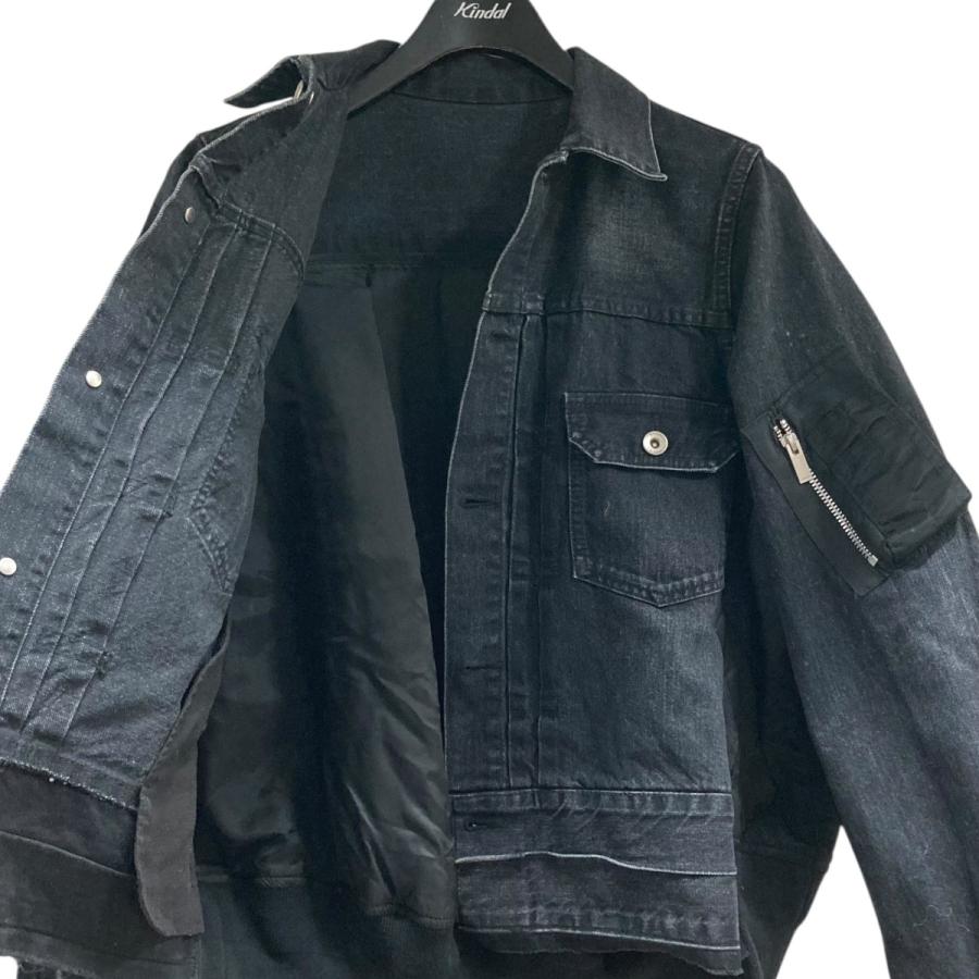 sacai（サカイ） 「Denim x Nylon Twill Jacket」 ナイロン
