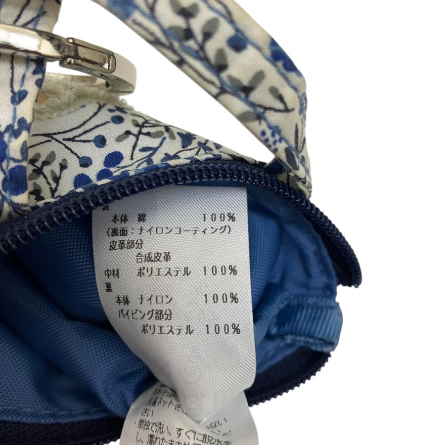 ファミリア（Familiar） ポーチチャーム 7800358 ブルー×ホワイト