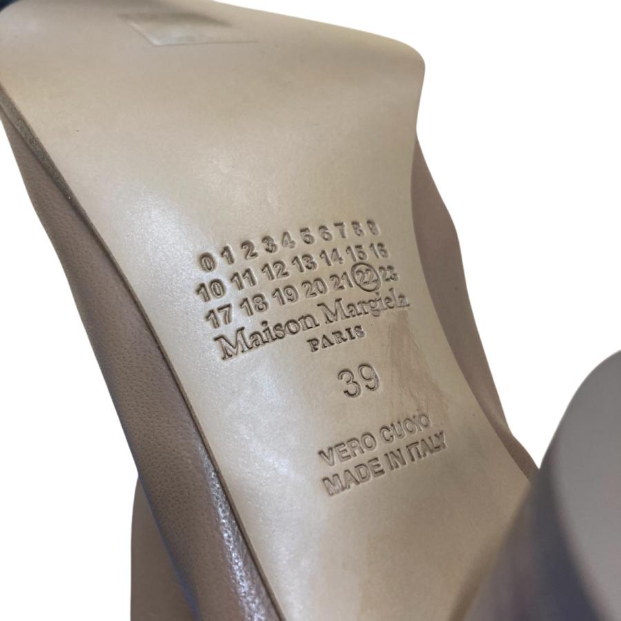 Margiela 足袋ブーツ　ニット　ベージュ　太ヒール　サイズ36 保存箱付き 中古・古着通販】Maison Margiela (メゾンマルジェラ) 足袋ブーツ