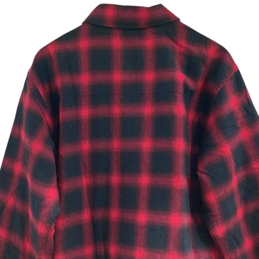 PALACE（パレス） 「ZIP UP SHIRT」 チェックシャツジャケット レッド 