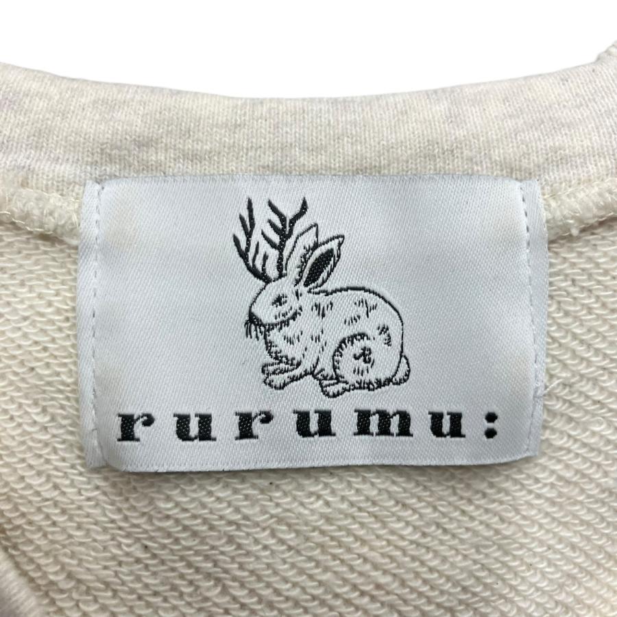 rurumu: ルルムウ RURUMU スウェットベスト ライトグレー サイズ：Free