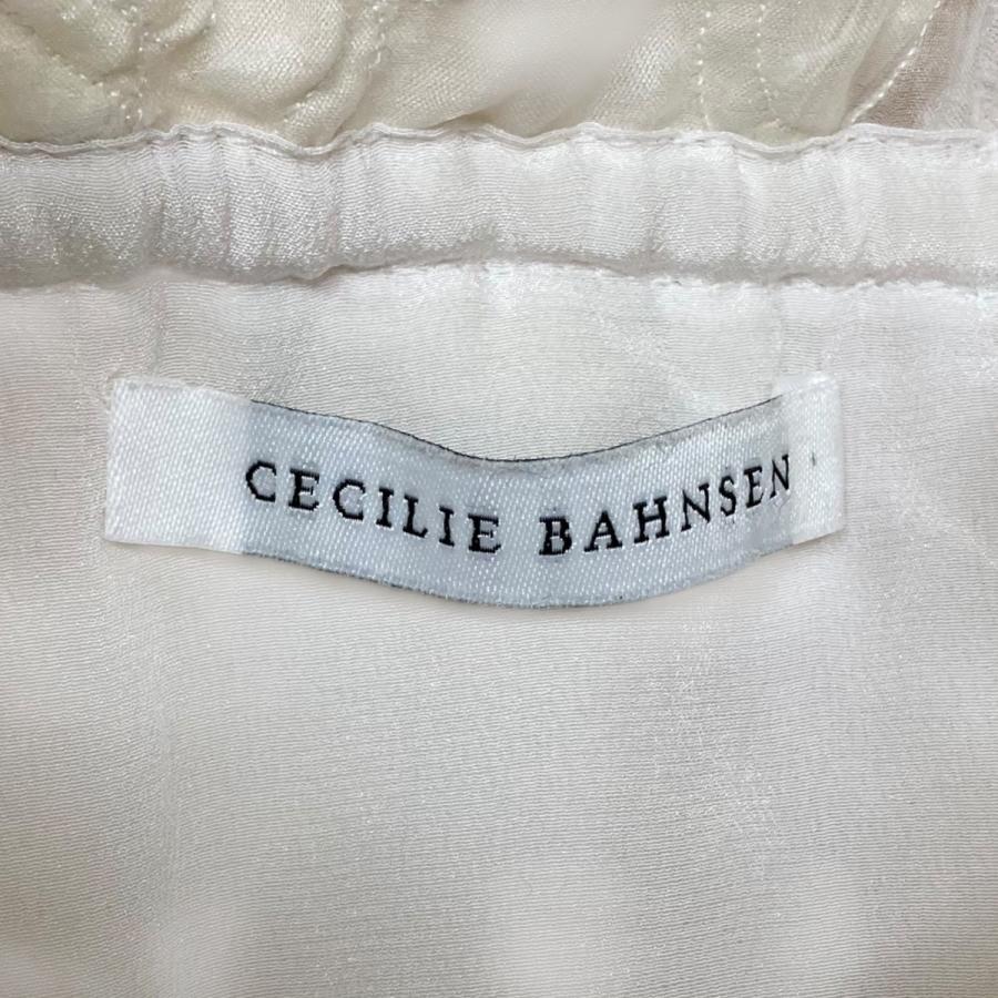 セシリーバンセン Cecilie Bahnsen 巾着バッグ ホワイト
