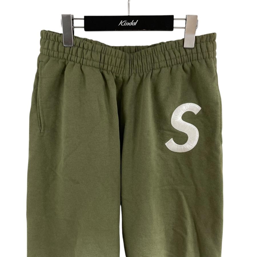 Sサイズ Supreme 16ss Sロゴ パンツ グリーン Supreme（シュプリーム） Sロゴスウェットパンツ グリーン サイズ：S