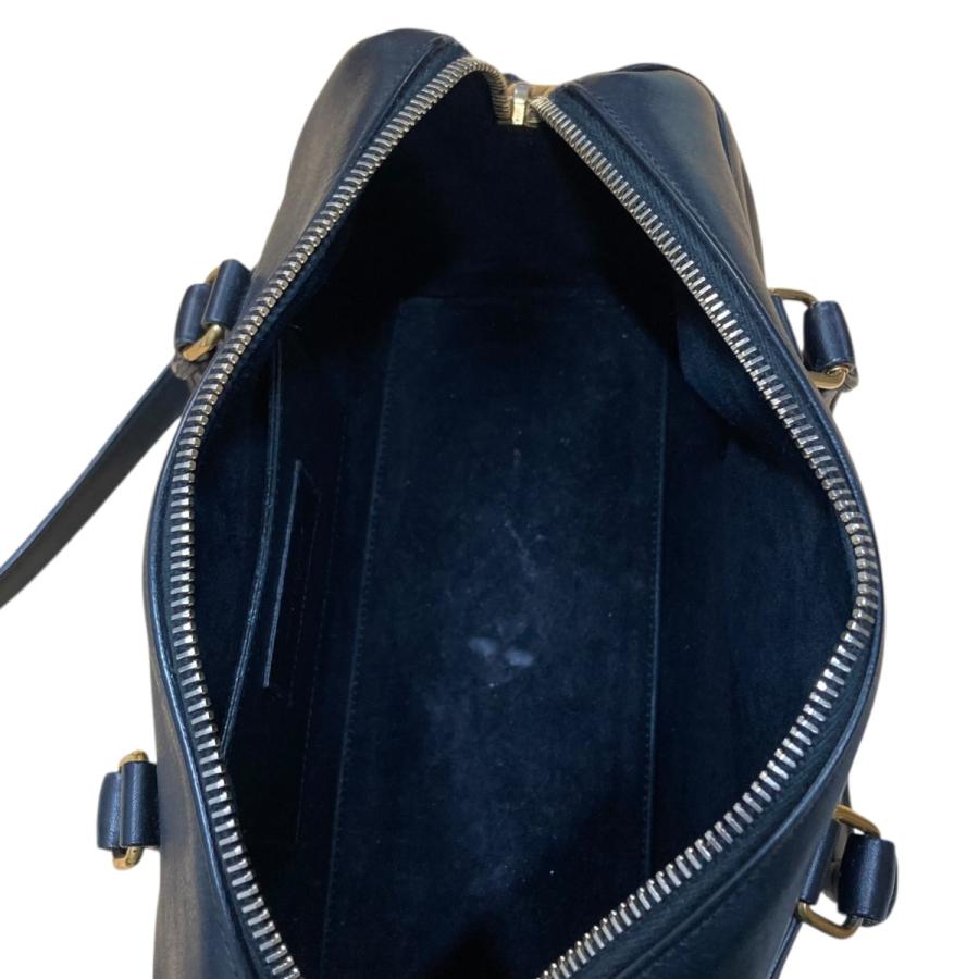 極美品✨サンローラン ベイビーダッフル 2way ショルダーバッグ レザー 黒 極美品 サンローラン ダッフルロック レザー 2way ミニボストン 付属品完備