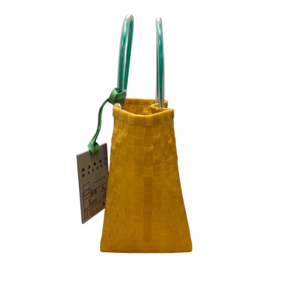 MARNI カゴバッグ　イエロー　ショッピングバッグ　黄色 編み込み MARNI（マルニ） カゴバッグ イエロー サイズ：- : カインドオルYahoo