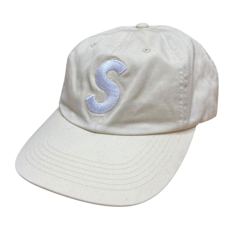 Supreme（シュプリーム） Supreme Sロゴキャップ ペールイエロー
