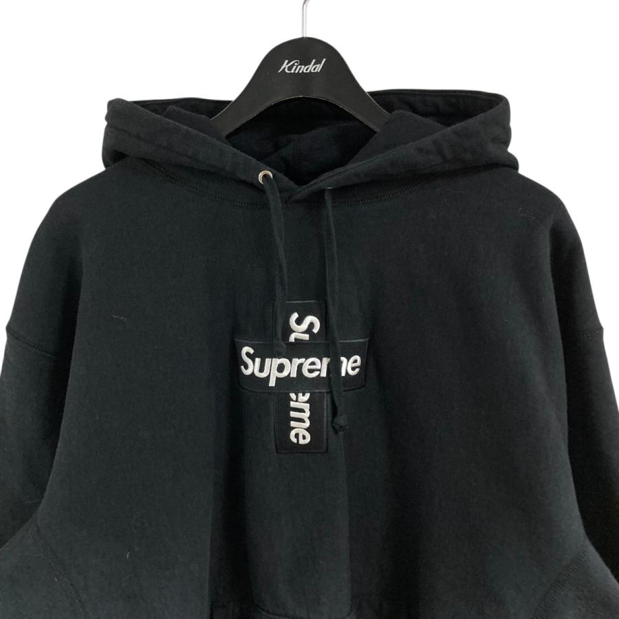 Supreme（シュプリーム） クロスボックスロゴパーカー ブラック サイズ
