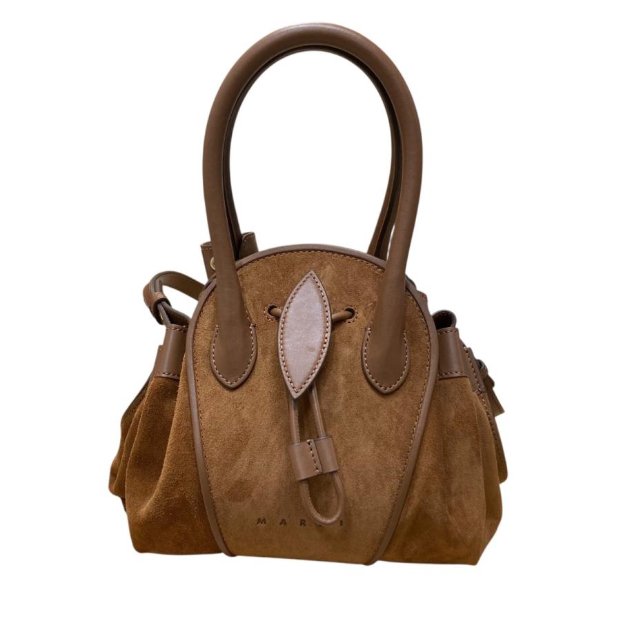 MARNI（マルニ） 【値下げ】MARNI チューリペアスウェードレザーバッグ