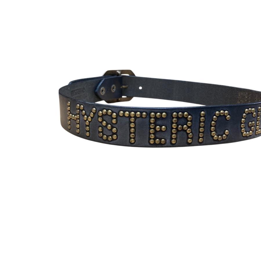 HYSTERIC GLAMOUR（ヒステリックグラマー） ロゴスタッズベルト