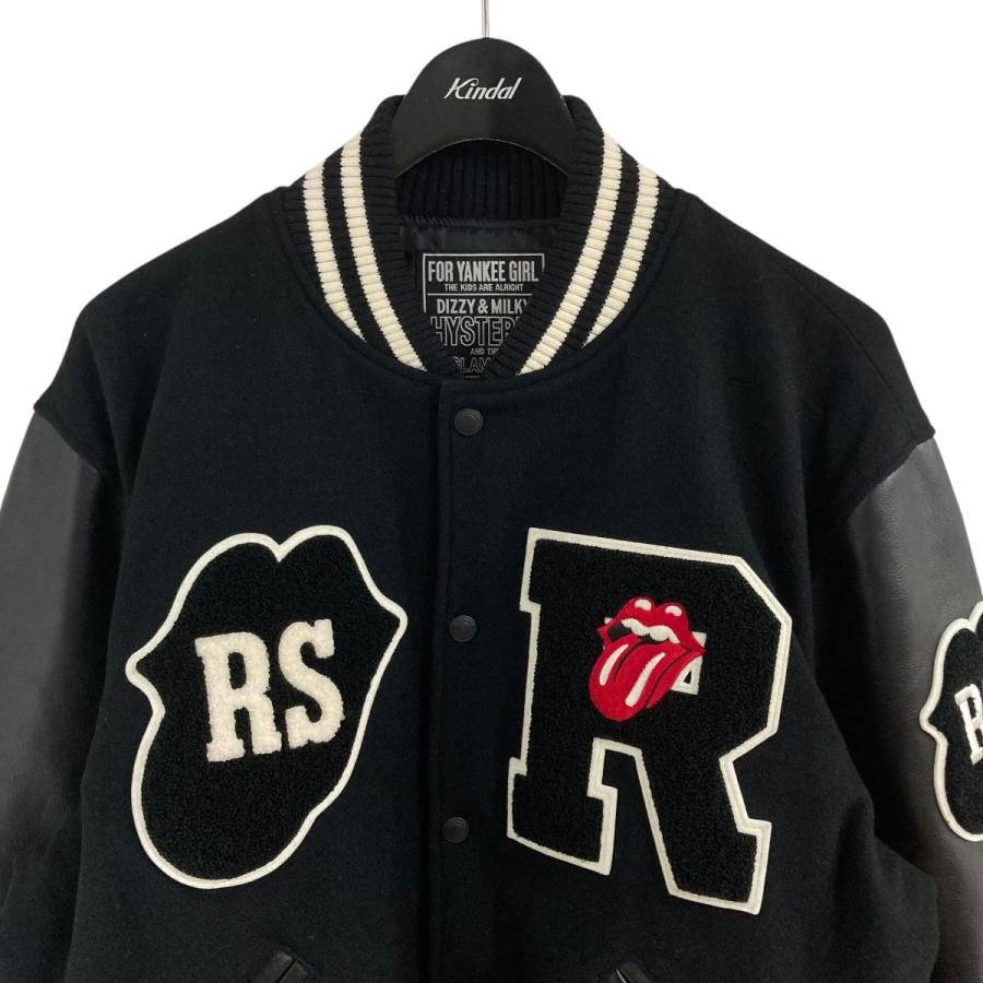HYSTERIC GLAMOUR（ヒステリックグラマー） スタジャン ブラック