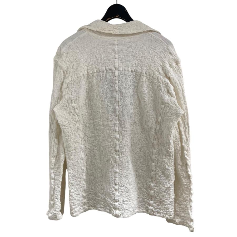me ISSEY MIYAKE ミーイッセイミヤケ カリフラワージャケット ホワイト