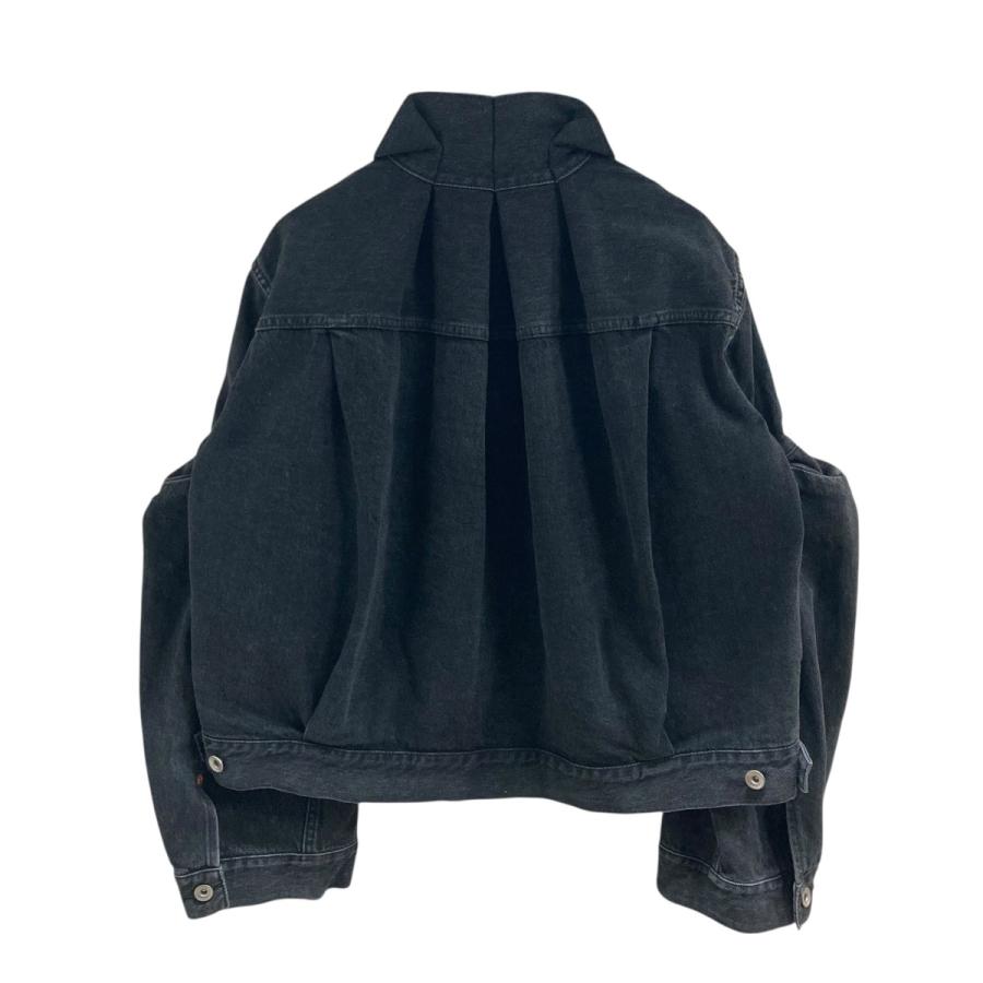 sacai（サカイ） デニムジャケット ダークグレー サイズ：1