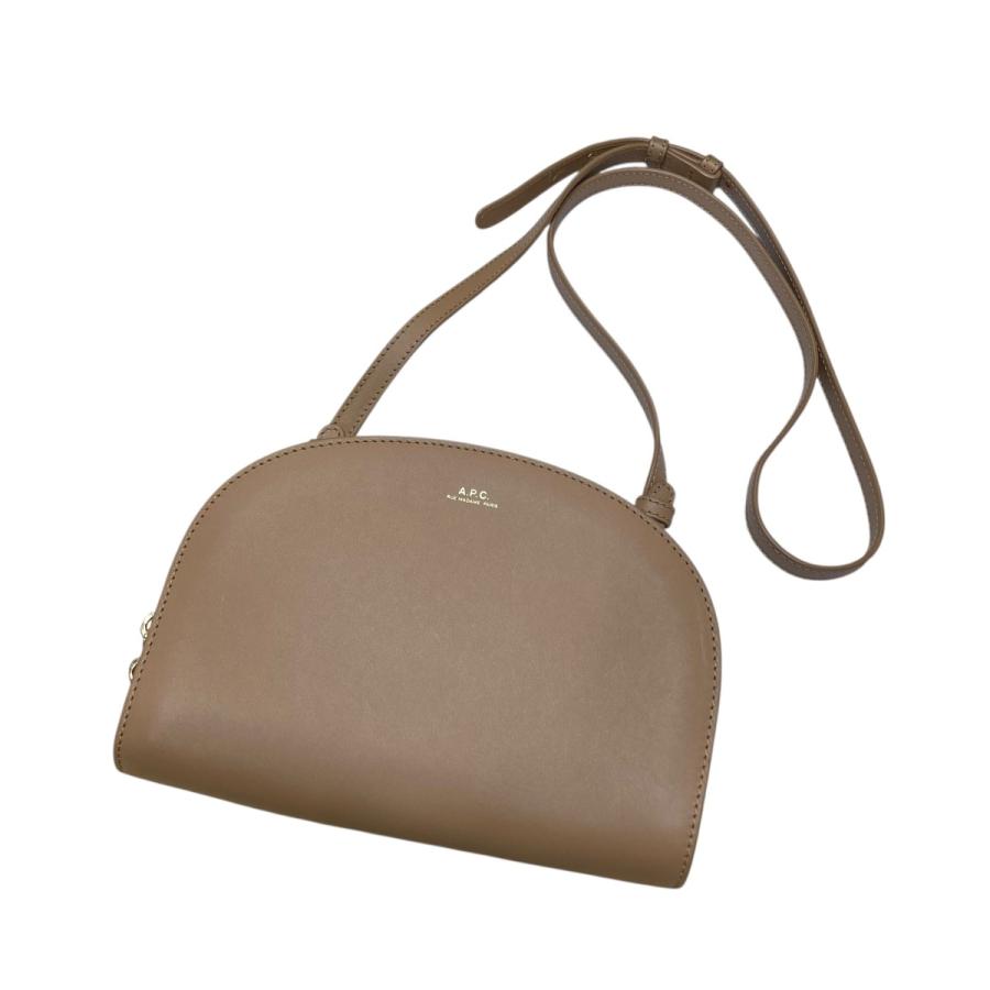 本物 アーペーセー A.P.C. ヘレネ ショルダーバッグ ポシェット ジュート リネン コットン ベージュ バッグ 中古 org.jpg