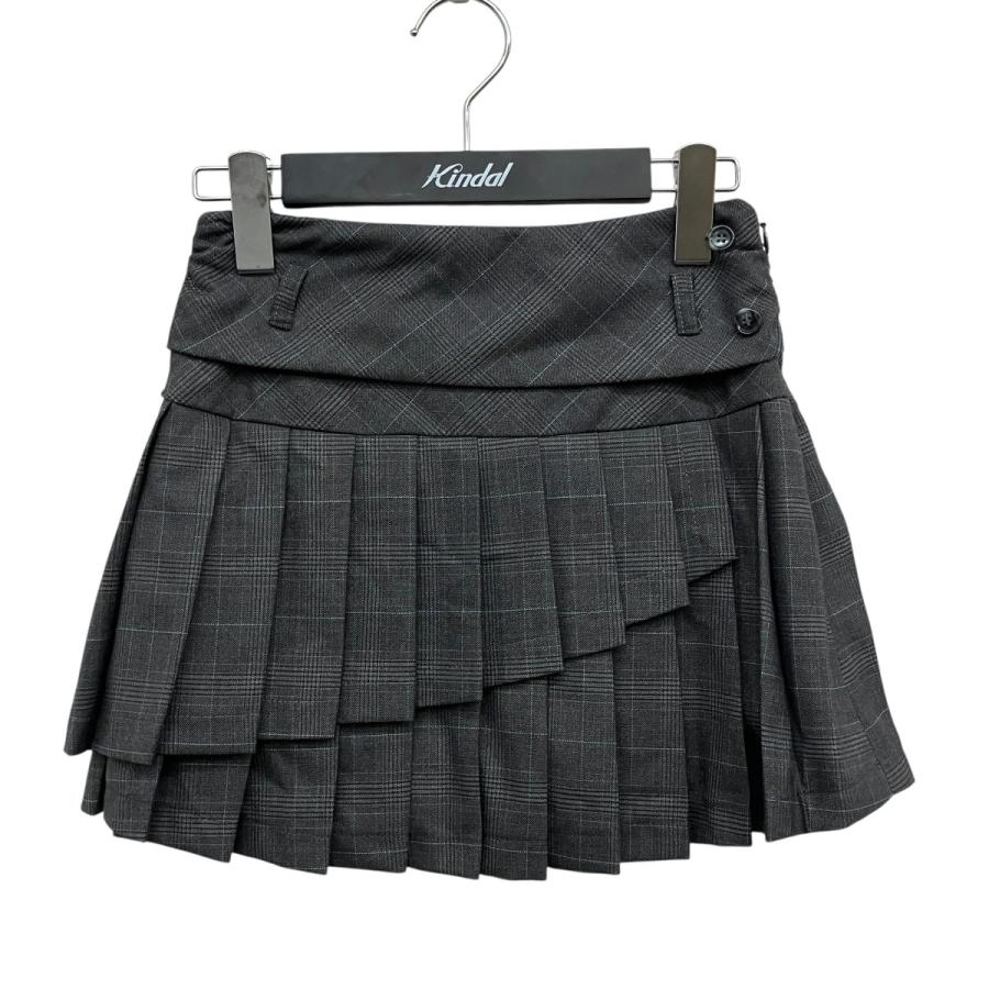 アンドマリー Holly mini skirt M アンドマリー AND MARY チェックミニスカート AM1048 HOLLY MINI SKIRT