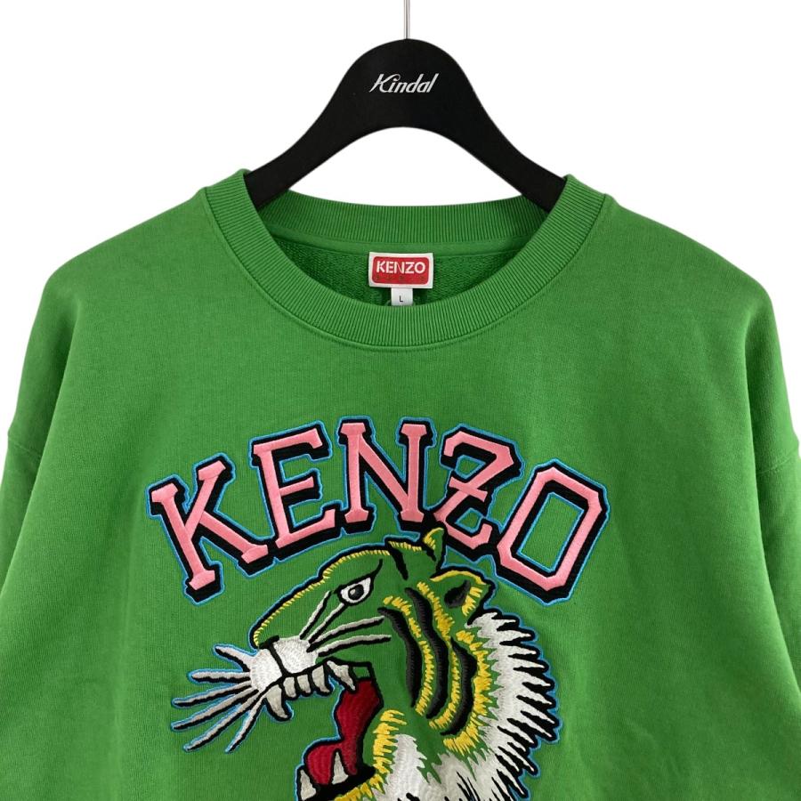 ケンゾー KENZO タイガーエンブロイダリースウェットトレーナー ライト 