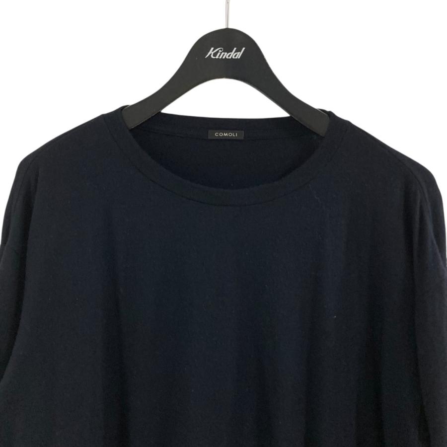COMOLI（コモリ） クルーネックニットセーター ネイビー サイズ：2