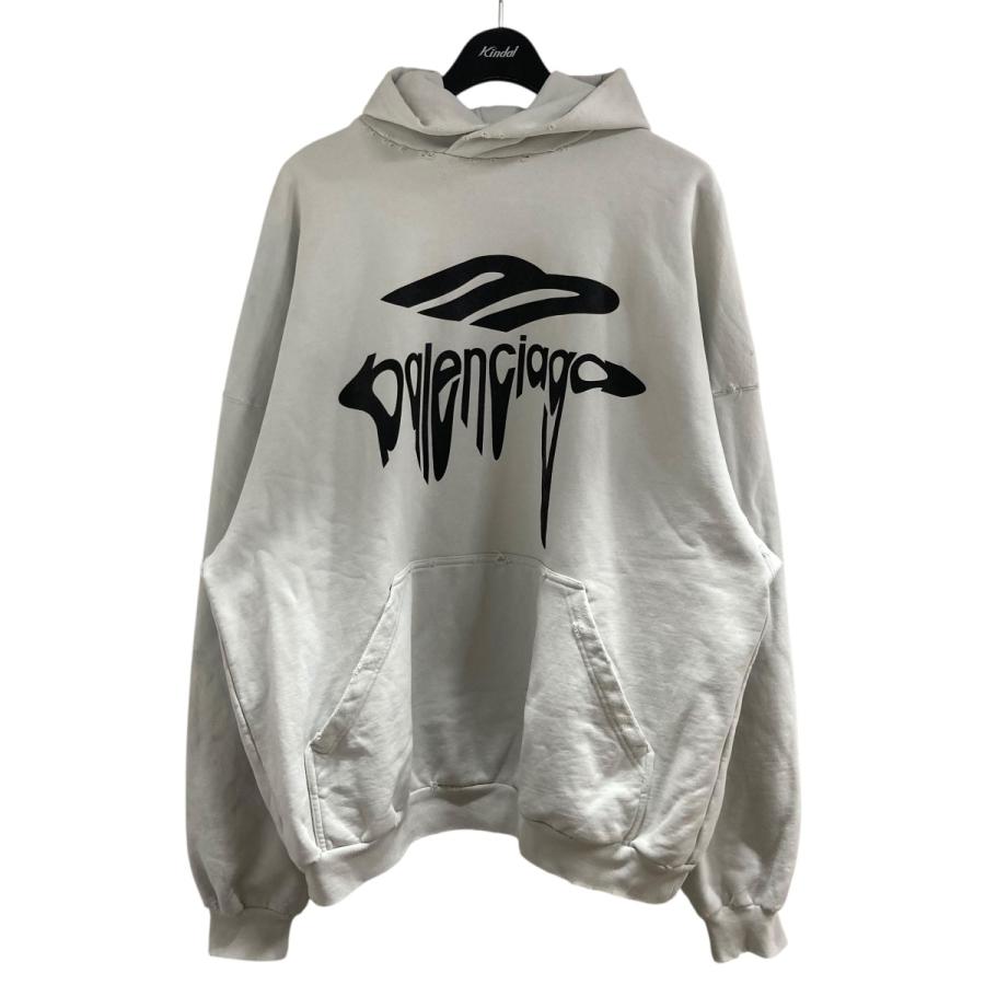 BALENCIAGA（バレンシアガ） 【値下げ】BALENCIAGA ロゴプルオーバー