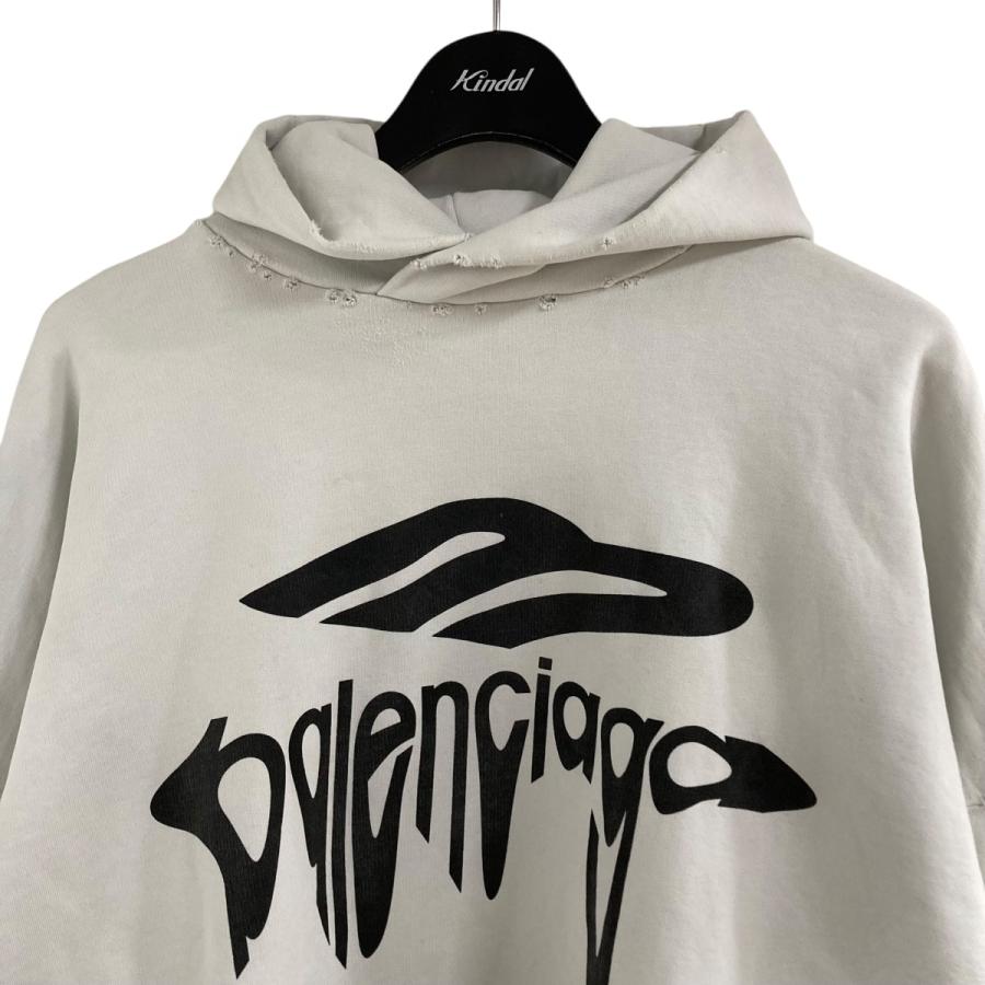 BALENCIAGA（バレンシアガ） 【値下げ】BALENCIAGA ロゴプルオーバー