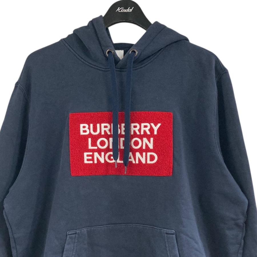 【値下げ】BURBERRY プルオーバーパーカー 8021970 ネイビー サイズ：Ｍ (新宿店)_1