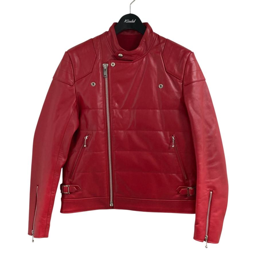 UNDERCOVER（アンダーカバー） モトクロスライダースジャケット レッド