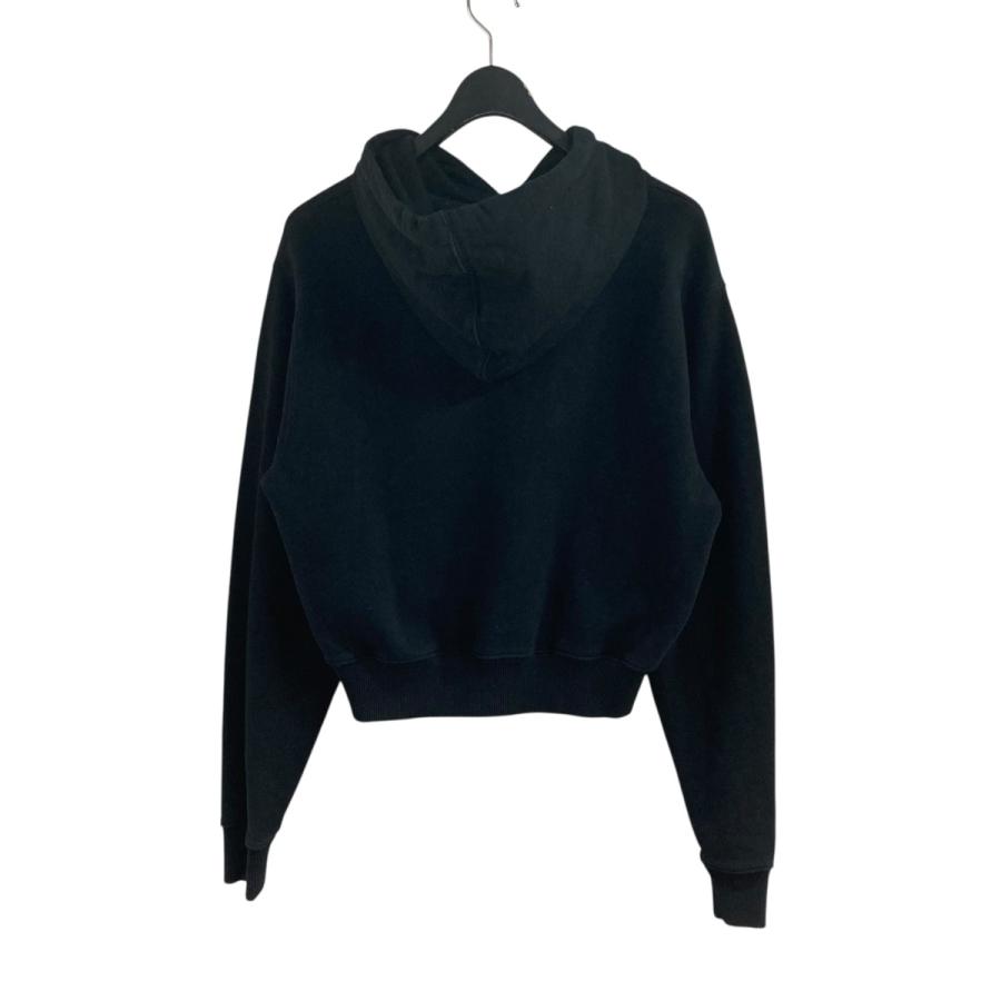 off white（オフホワイト） ロゴプリントクロップドプルオーバー
