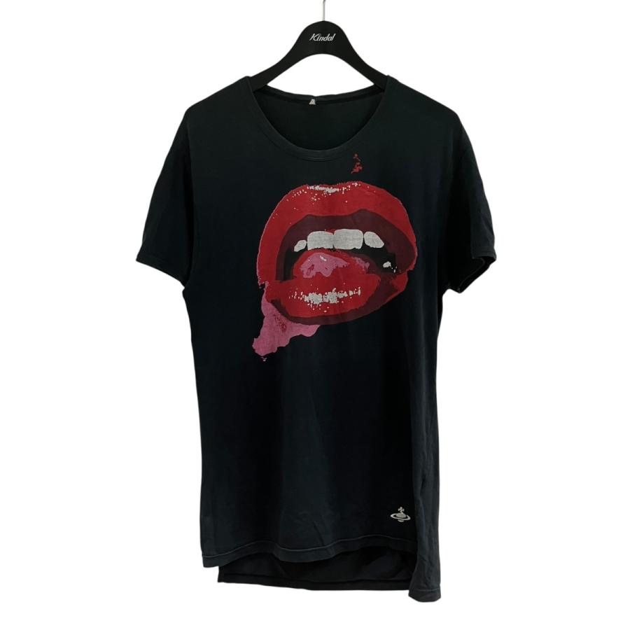Vivienne Westwood Tシャツ 48 ブラック Vivienne Westwood（ヴィヴィアンウエストウッド） プリントTシャツ